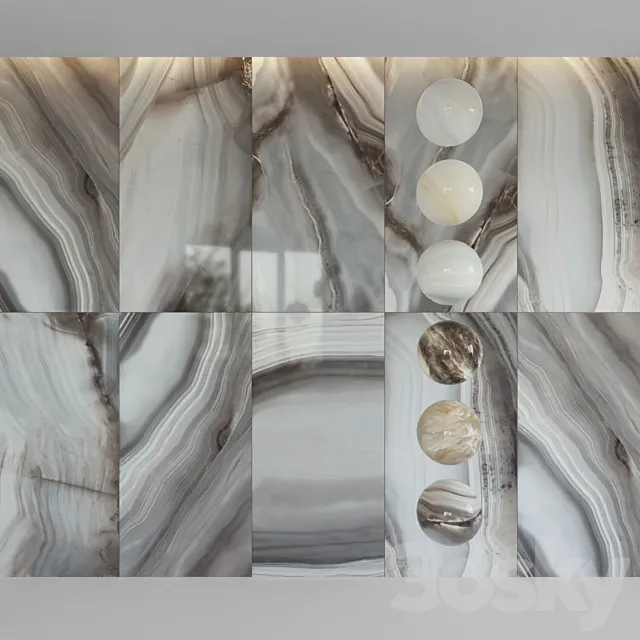 Luxury Design REX Alabastri di rex 6 colors 3DModel