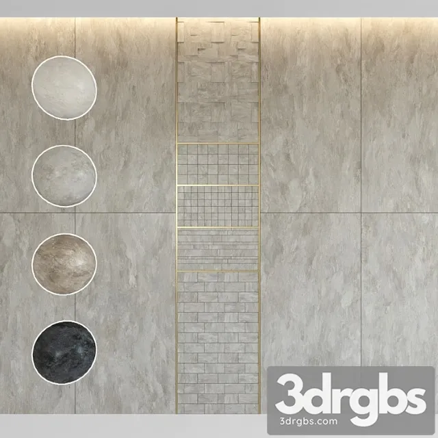 Luxury design rex ardoise magnum decor 3D Model Download
