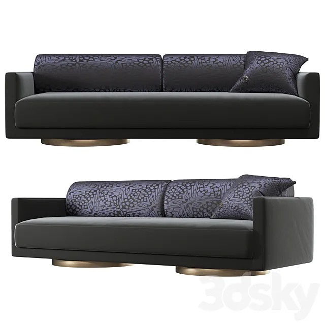 luxury jet sofa 3DModel