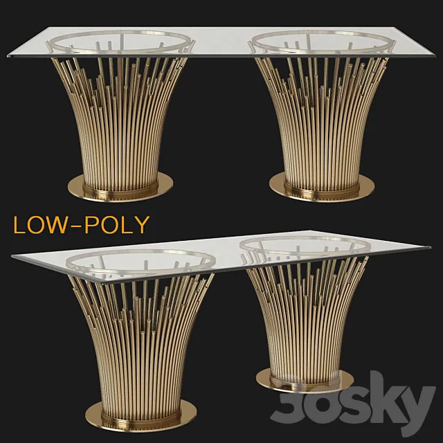 Luxury table 3D Model