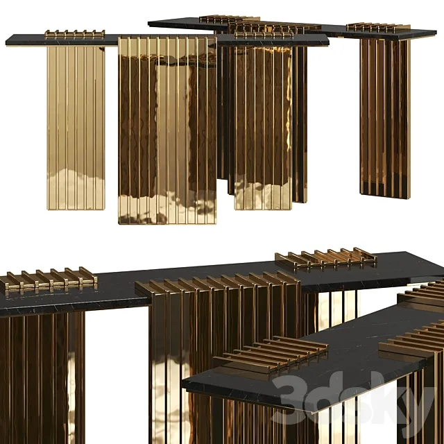 Luxxu Vertigo Console Table 3DModel