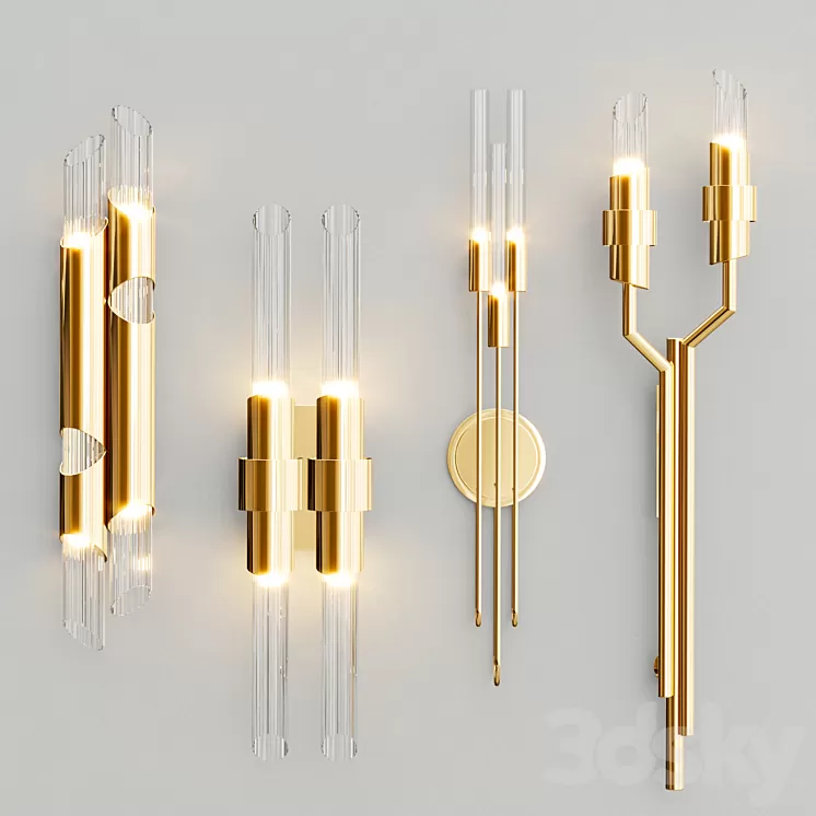 LUXXU WALL COLLECTION 3D Model Free