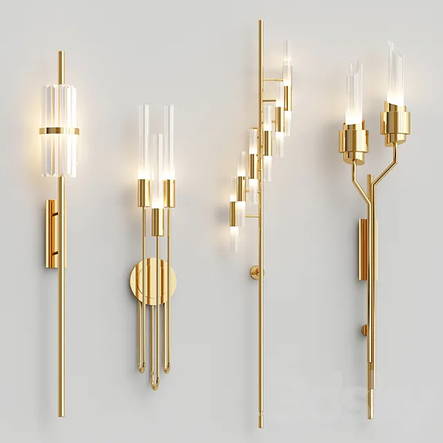 Luxxu Wall Lamps 3D Model