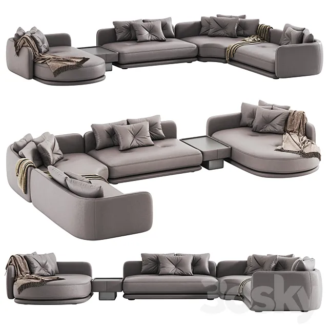 Luzaro Rage Sectional Sofa Free Download