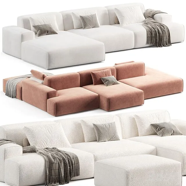 Luzaro Reni Sofa 2 3D Model
