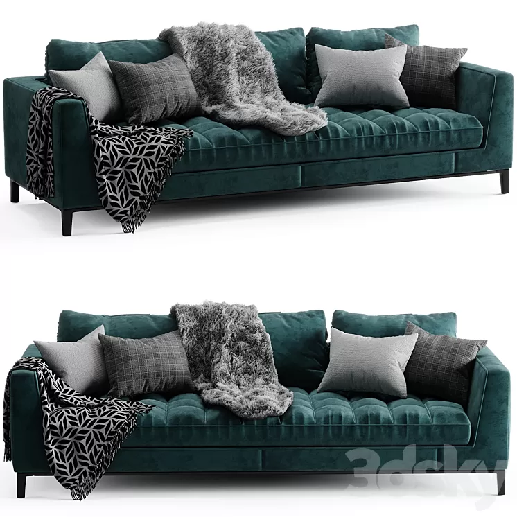 Luzrezia sofa 3D Model