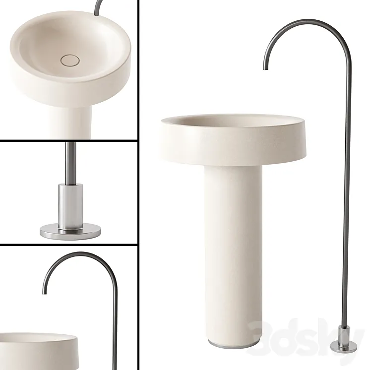 LVR Moab Wash Basin 3D Model Free