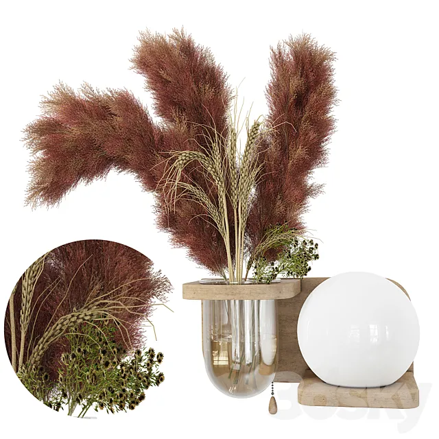 Lyla LED Lamp Planter 001 3DModel