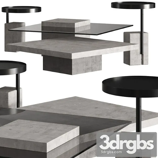 Lyon beton singleton & twist coffee tables 2 Free Download