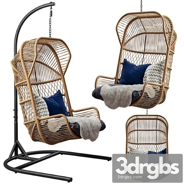 lyra garden (hanging chair) 3D Model Free