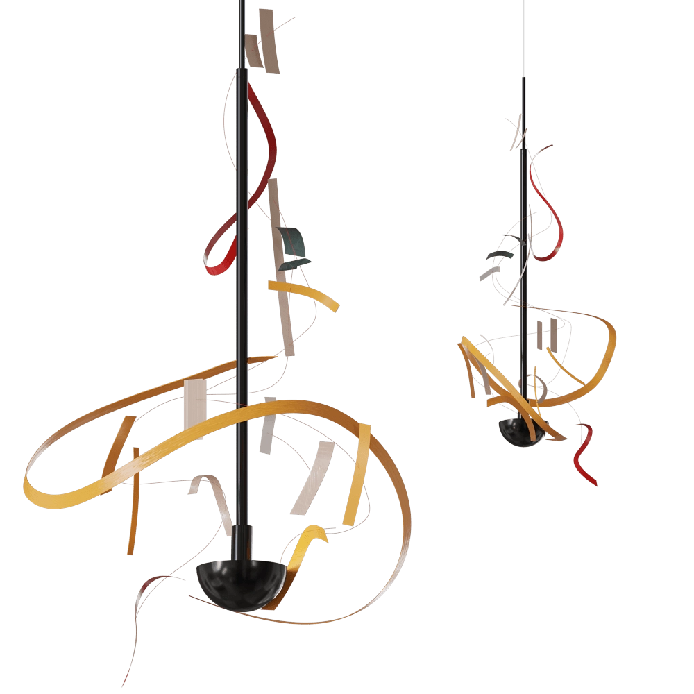 LZF - Ceiling lamp Candela 3D Model