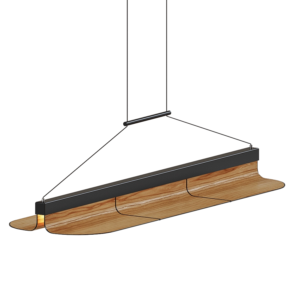 LZF - Ceiling lamp Omma Long Leaf 3D Model