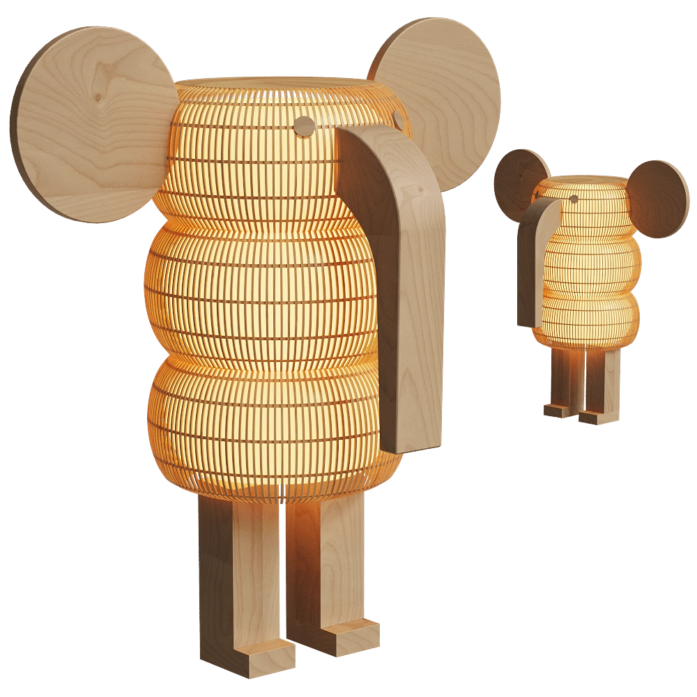 LZF - Floor lamp Smelly Fant 3D Model