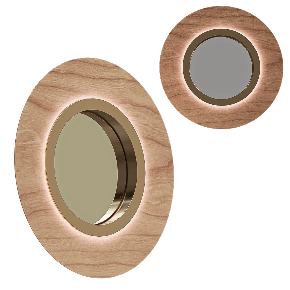 LZF - Mirror Lens Circular 3D Model