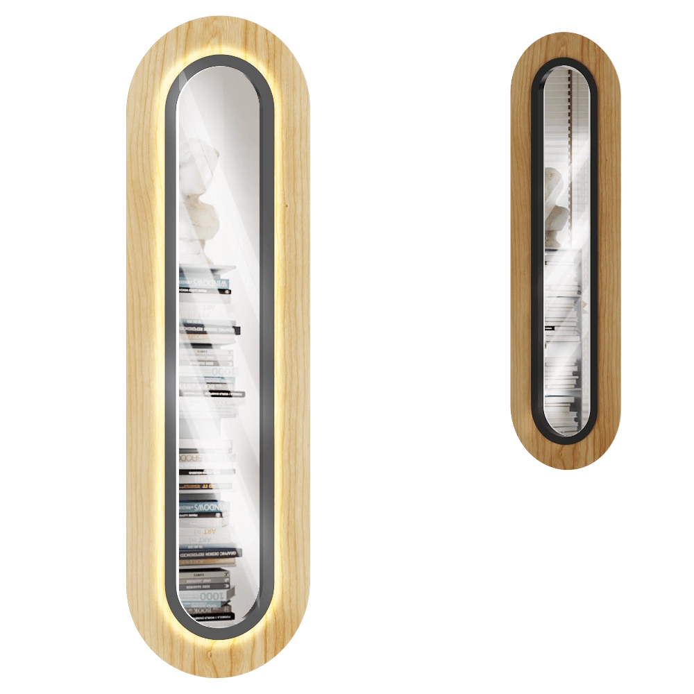 LZF - Mirror Lens Superoval 3D Model