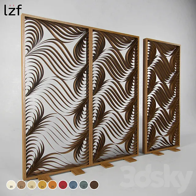 LZF - Paisley 3D Model