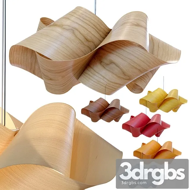 Lzf - swirl ceiling light 3D Model Free