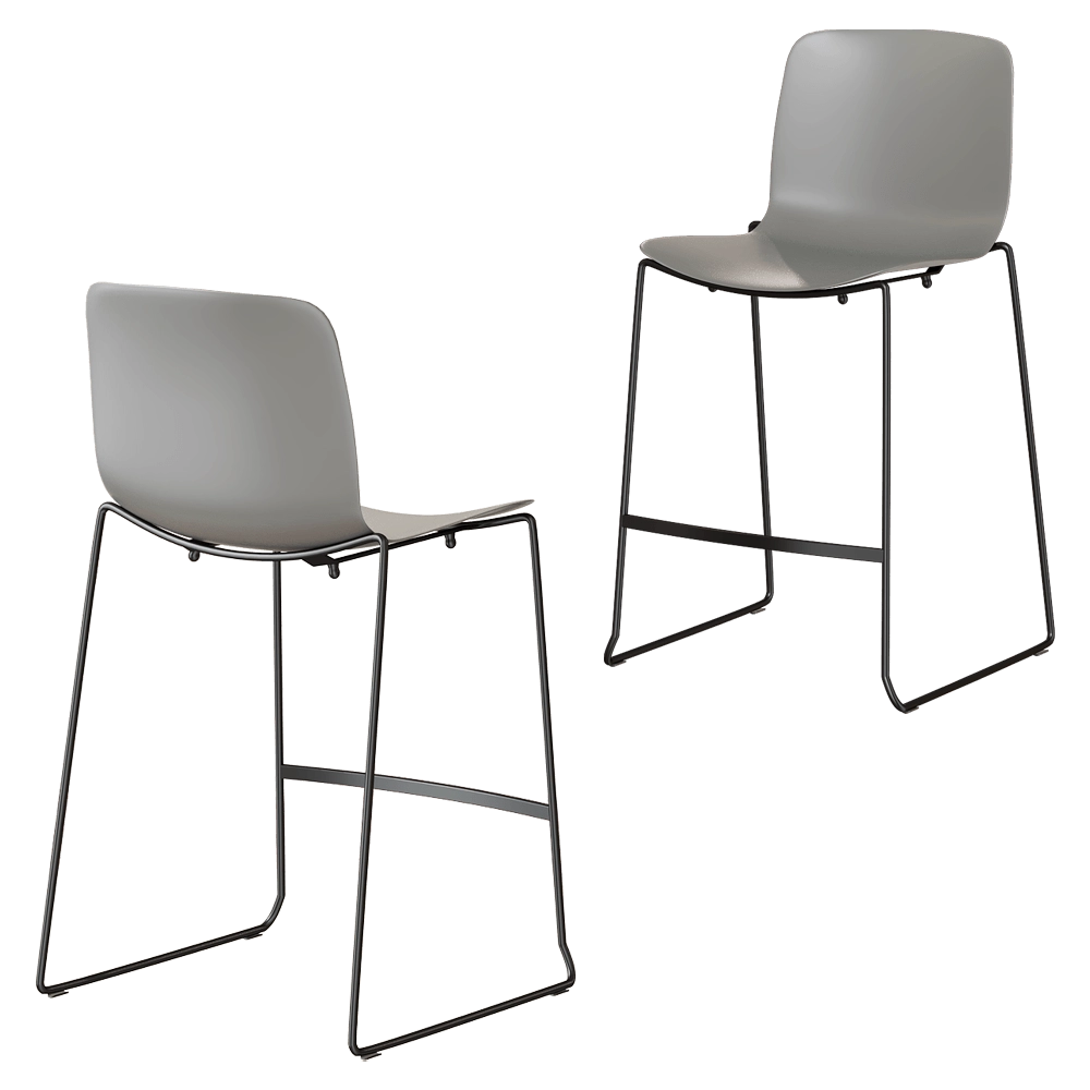 m. artedesign  - Bar stool Alfa-H 3D Model