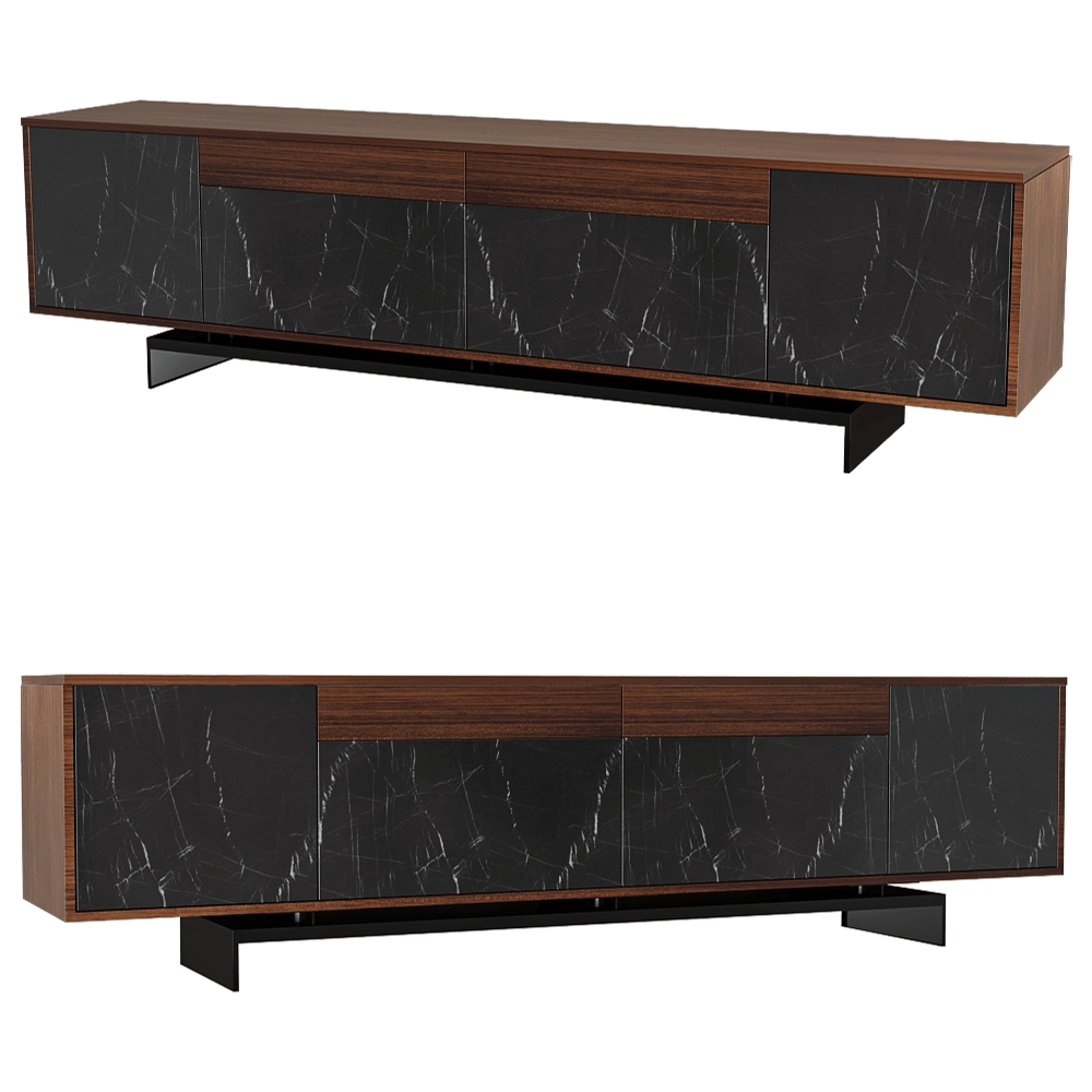 MAAMI HOME - Sideboard GRAMMI GREY KENDZO 3D Model