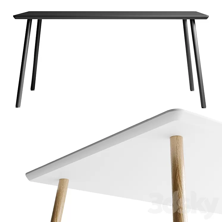Maarten Table H74 3D Model Free