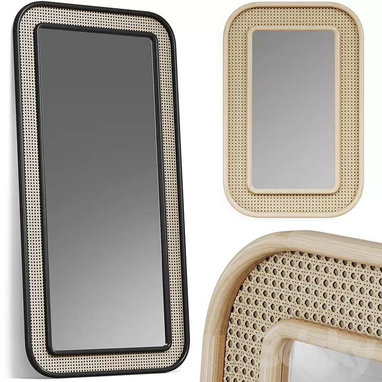 Mabelle rattan by Urban Outfitters 3D Model