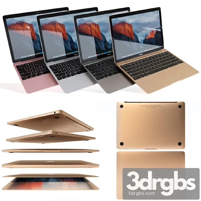 MacBook 3D Model Free