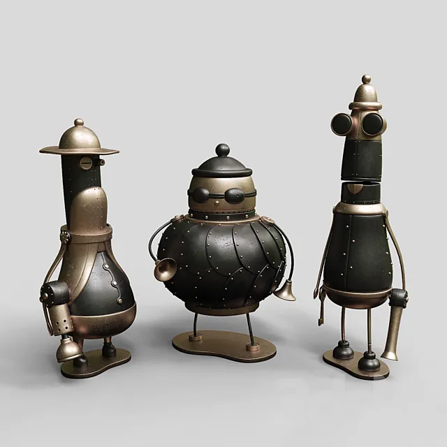 Machinarium Collection Vol 1 3DModel