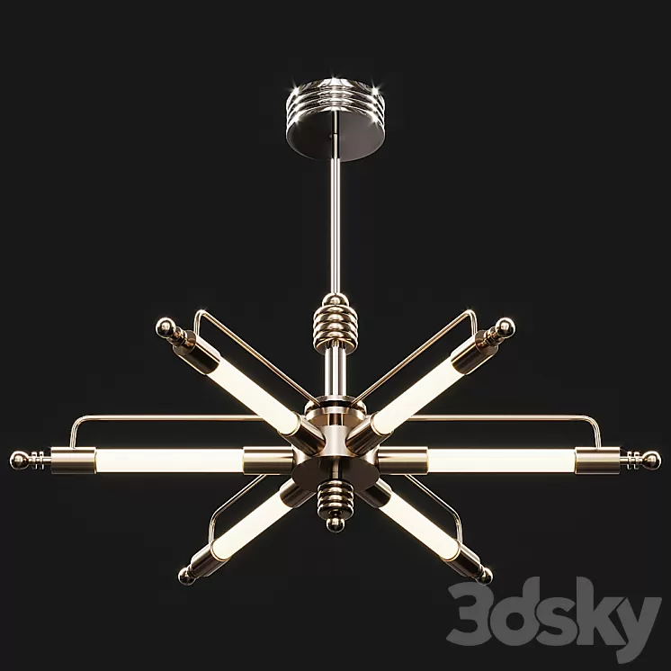 Machine Age Pendant Light by GMD Berlin 3D Model Free