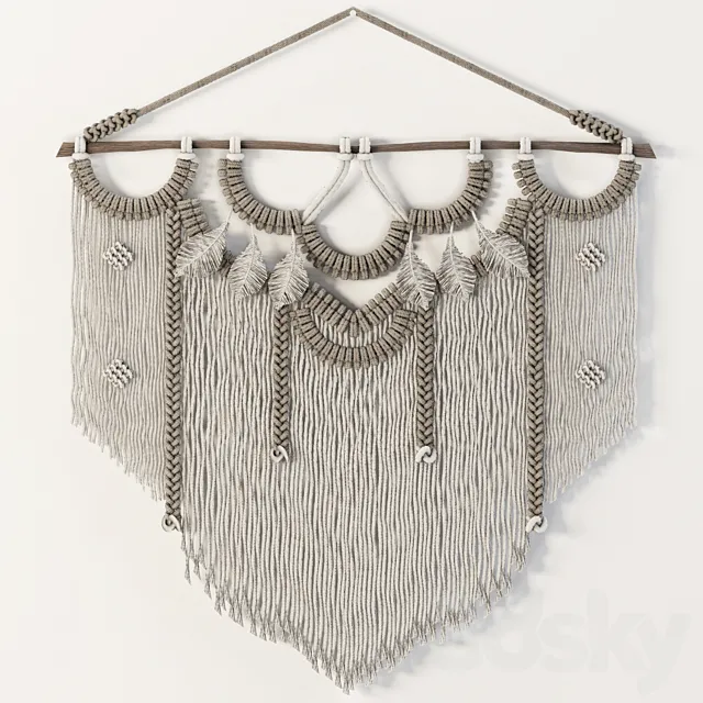 Macrame 01 3D Model