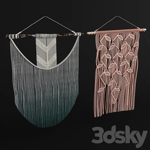 macrame 1 3DModel