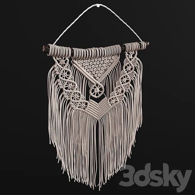 Macrame 7 3DModel