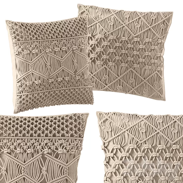 macrame cushion set 02