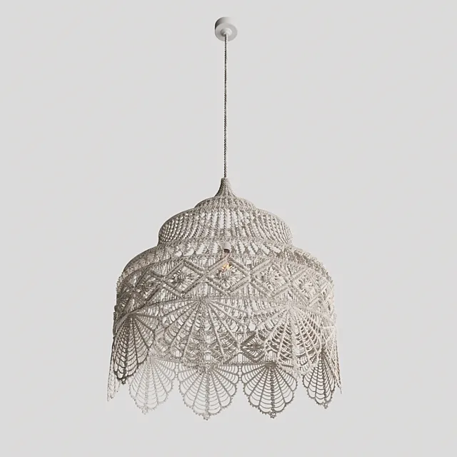 Macrame ?handelier 3DModel