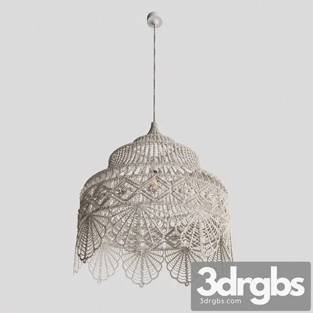 Macrame Shandelier 2 3D Model Download