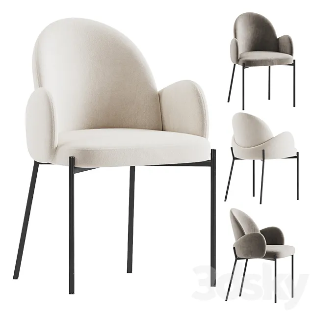 Macy Dining Chair 3D Model