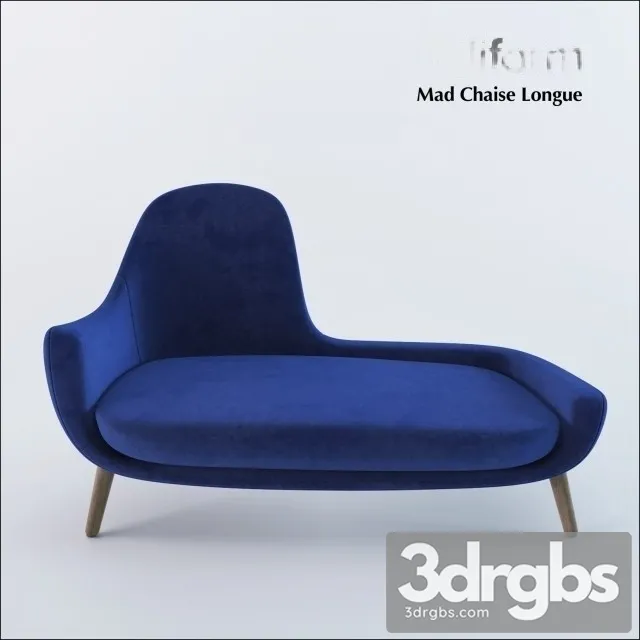 MAD Chaise Longue 3D Model Free