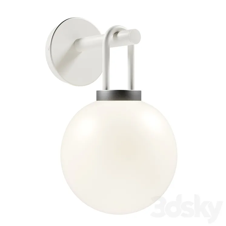 MADE- Nyro-Grey Wall Lamp 3D Model Free
