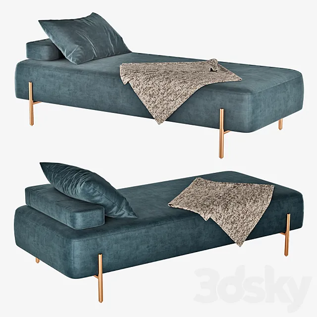 Made_Asare Day Bed 3DModel