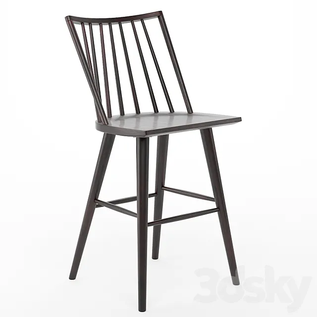 Madison Bar Stool 3D Model