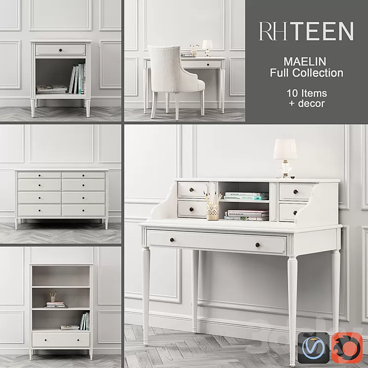 Maelin Collection 3D Model