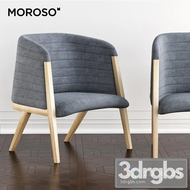 Mafalda Moroso Chair 3D Model Free