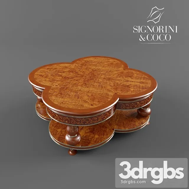 Magazine No Table Signorini Tsozzo Bellagio 1 3D Model Free