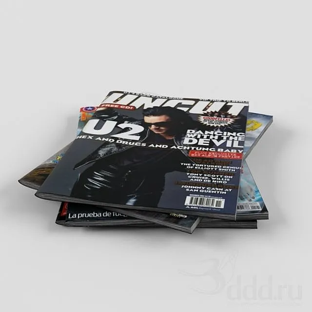 Magazines 3D Model