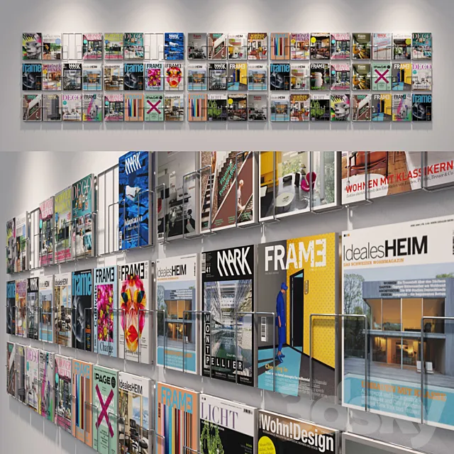 Magazines 3D Model
