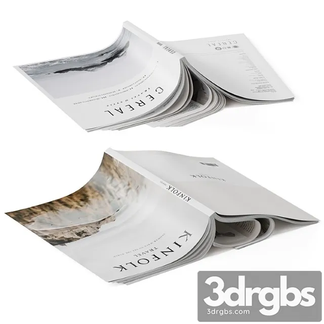 Magazines cover up 3D Model Free