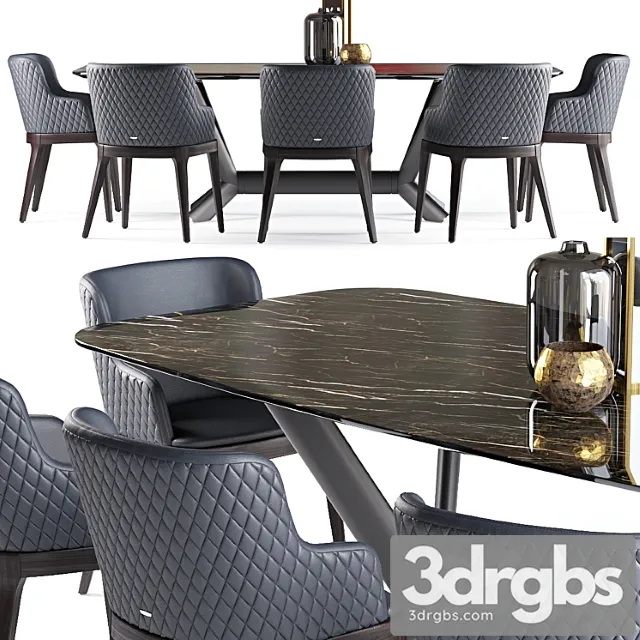 Magda Couture And Planer Keramik By Cattelan 2 3D Model Free