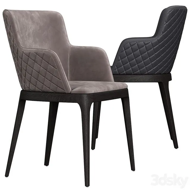 Magda couture chair 3D Model