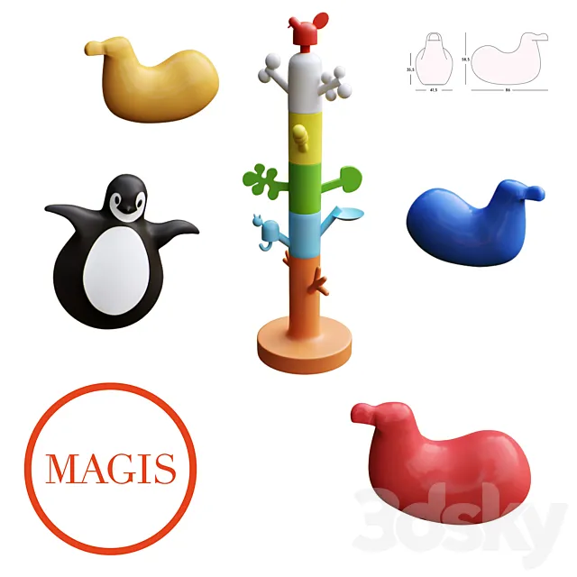 Magis 3D Model