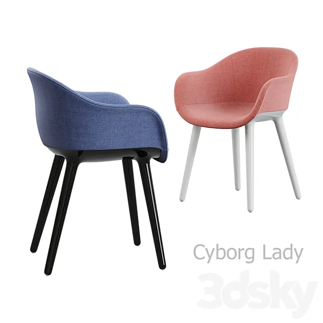 Magis _ Cyborg Lady 3D Model