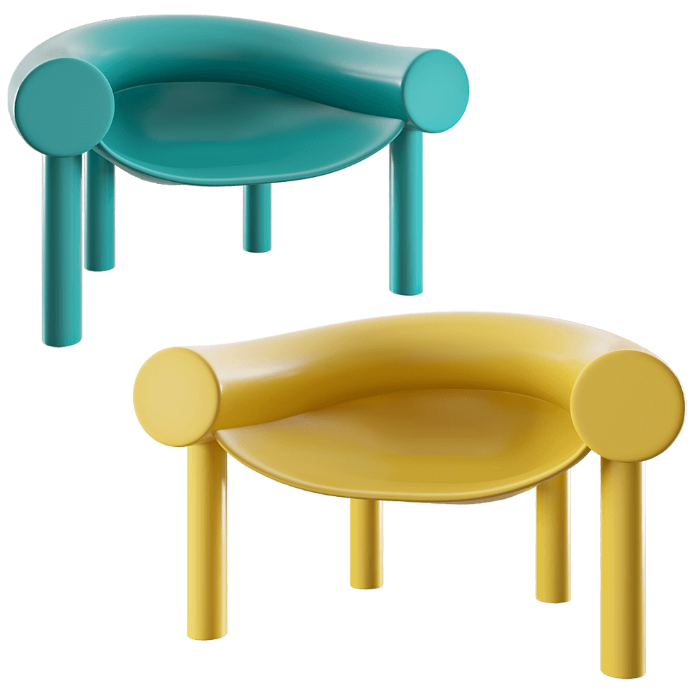 Magis - Low chair Sam Son 3D Model